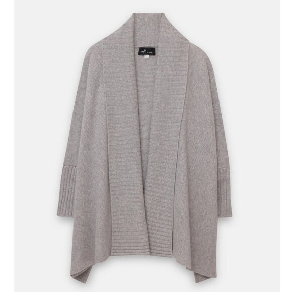 Naadam Cashmere Shawl Collar Cocoon Cardigan - Picture 2 of 10